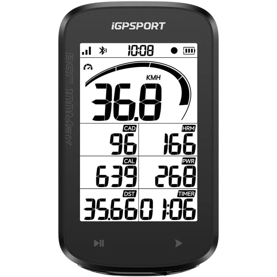 iGPSPORT BSC100MAX - GPS-Fahrradcomputer mit 3-Zoll-Display und Höhenmesser