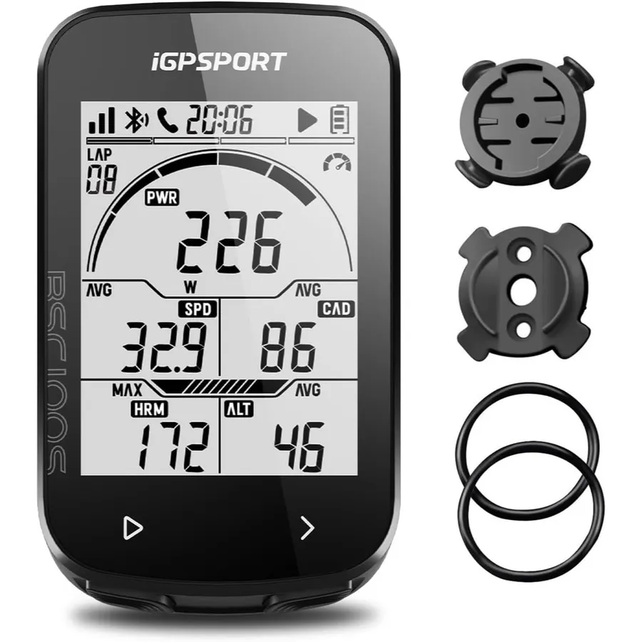 iGPSPORT BSC100S - kabelloser GPS-Fahrradcomputer mit 2,6-Zoll-Display