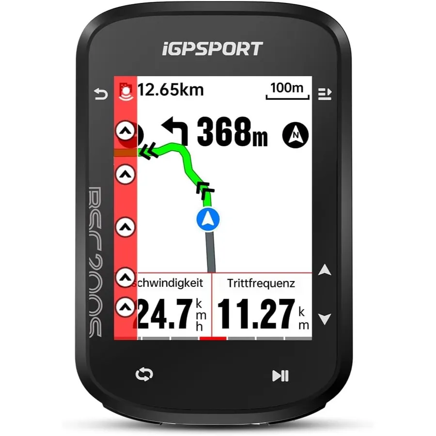 iGPSPORT BSC200S - GPS-Fahrradcomputer mit Farbdisplay und Routennavigation