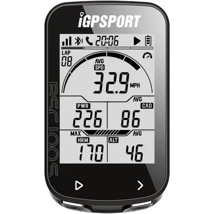 iGPSPORT iGS50E - wasserdichter GPS-Fahrradcomputer mit ANT+ und Bluetooth