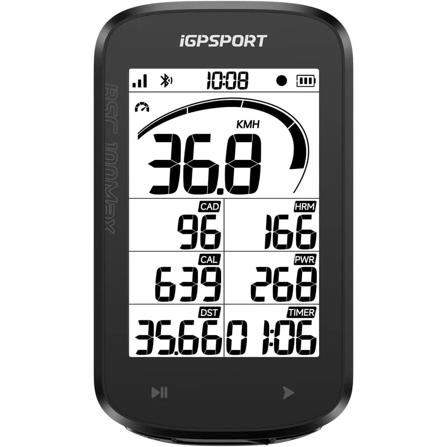 iGPSPORT BSC100MAX - GPS bike computer with 3-inch screen and auto start/stop