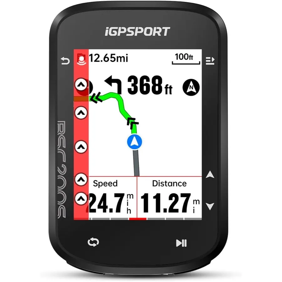 iGPSPORT BSC200S - GPS bike computer with 2.4-inch colour screen and navigation