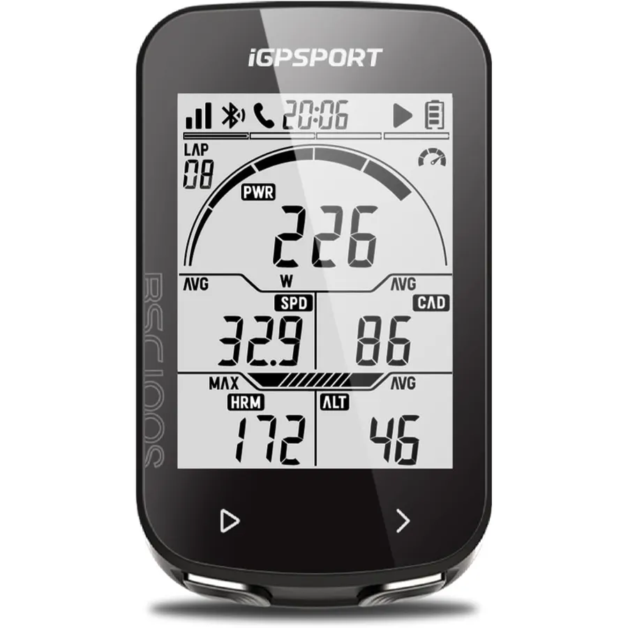 iGPSPORT BSC100S - Ciclocomputador GPS con pantalla de 2,6 pulgadas y 40 h