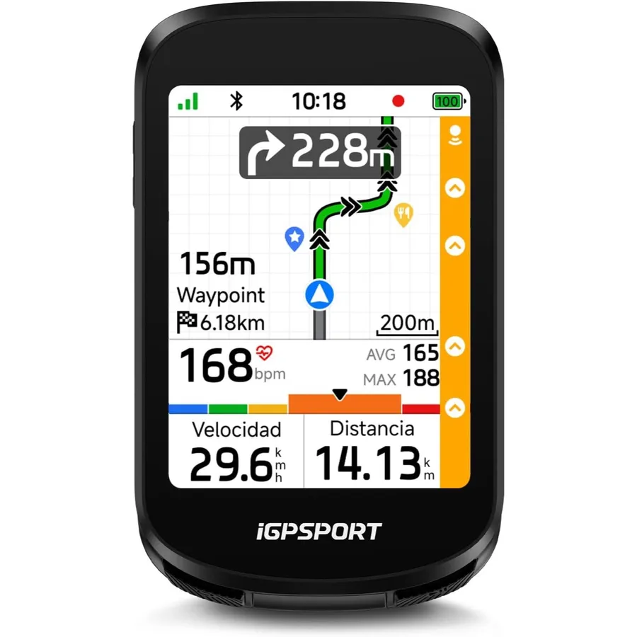 iGPSPORT BSC200 Pro - Ciclocomputador GPS táctil de 3 pulgadas con navegación